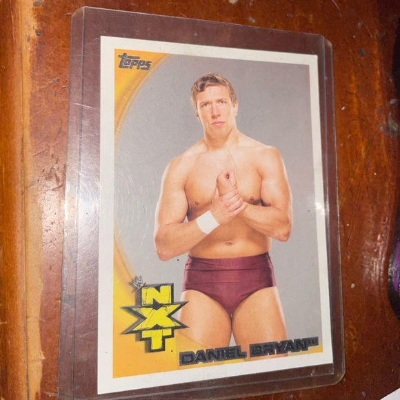 WWE NXT Topps trading card Daniel Bryan rookie card (Bryan Danielson) - Picture 1 of 2
